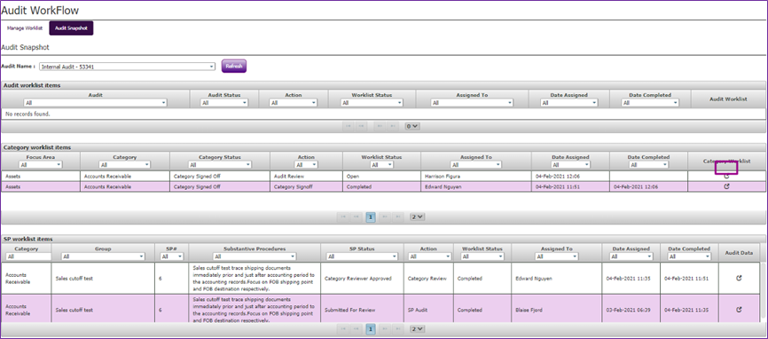 Audit Workflow